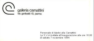 Galleria Camattini 1964