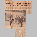 Muro di Berlino 1967 Press