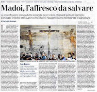 Sesta, Chiesa Un affresco da salvare, 2016 Press